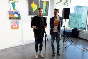 Открытие выставки Ильи Фролова «Фрагменты толпы»