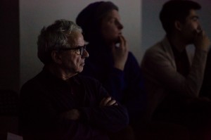Театральный критик Жан-Пьер Тибода на спектакле «Колымские рассказы»