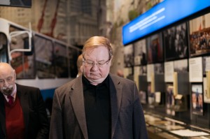Сергей Степашин в Музее Ельцина