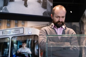 Антон Бильжо в Музее Ельцина