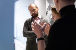 Антон Бильжо в Музее Ельцина