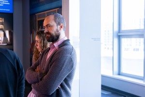 Антон Бильжо в Музее Ельцина