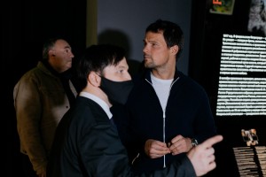 Данила Козловский в Музее Ельцина
