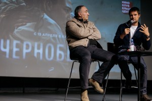 Данила Козловский и продюсер Александр Роднянский представили фильм «Чернобыль»