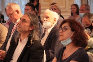 Сабри Гюрсес, Ю.С. Пуля, С.А.Филатов. Книжный фестиваль «Красная площадь»-2021