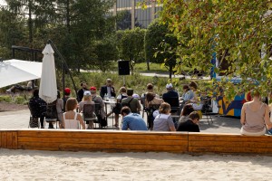 Пресс-завтрак в Саду трав у Ельцин Центра