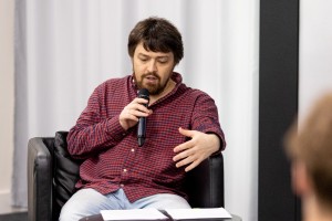 Лекция Льва Оборина о творчестве Д. А. Пригова