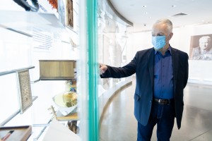 Евгений Савостьянов в Музее Ельцина