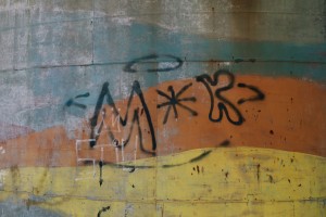 МЖК-1980: реставрируем граффити. До реставрации