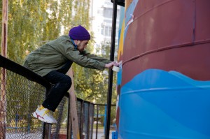 МЖК-1980: реставрируем граффити