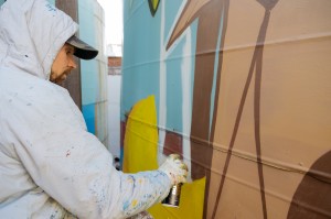 МЖК-1980: реставрируем граффити