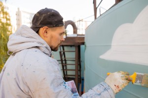 МЖК-1980: реставрируем граффити