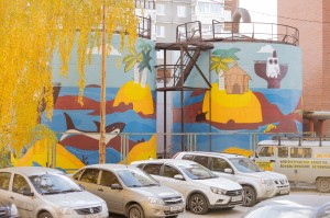 МЖК-1980: реставрируем граффити