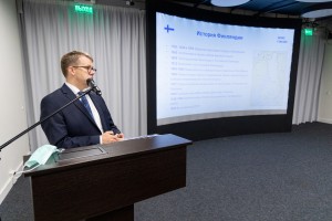 Лекция Финляндии в России Антти Хелантеря