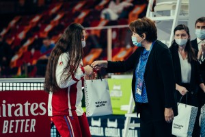 Церемония награждения стипендиатов Кубка Ельцина 2021. Татьяна Юмашева