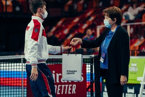 Церемония награждения стипендиатов Кубка Ельцина 2021. Татьяна Юмашева