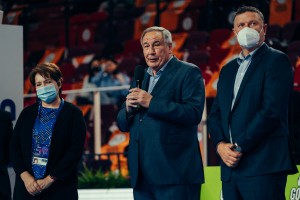 Церемония награждения стипендиатов Кубка Ельцина 2021. Шамиль Тарпищев