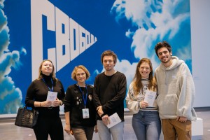 Варвара Шмыкова и Наталья Дрозд в Музее Ельцина