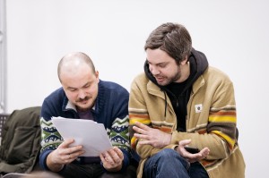 Репетиция пьесы «Книга кодов и прохождений» Дамира Ханифуллина