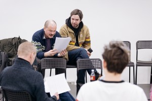 Репетиция пьесы «Книга кодов и прохождений» Дамира Ханифуллина