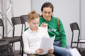 Репетиция пьесы «Книга кодов и прохождений» Дамира Ханифуллина