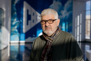 Сценарист и режиссёр Алексей Козлов в Музее Бориса Ельцина