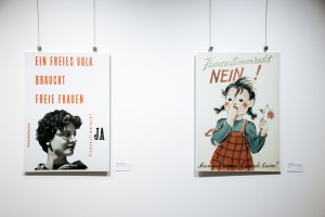 Выставка плакатов «Голос женщины»