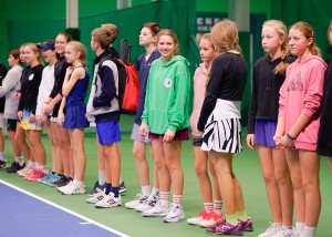 Открытие Всероссийских соревнований по теннису «XIV Кубок Б.Н. Ельцина»