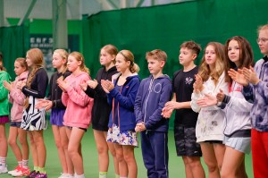 Открытие Всероссийских соревнований по теннису «XIV Кубок Б.Н. Ельцина»