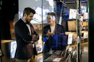 Врач-эндокринолог Андрей Подзолков в Музее Ельцина