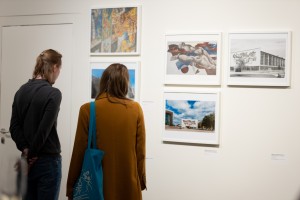 Открытие выставки «В спорах рождается город»