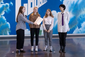 Защита итоговых проектов учащихся гимназии № 45 в Музее Бориса Ельцина