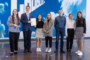 Защита итоговых проектов учащихся гимназии № 45 в Музее Бориса Ельцина