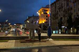 Встреча у стелы защитникам от ГКЧП