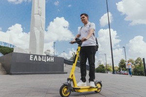 Репетиция экскурсии на электросамокатах «Из слободы в Cити»