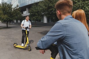 Репетиция экскурсии на электросамокатах «Из слободы в Cити»