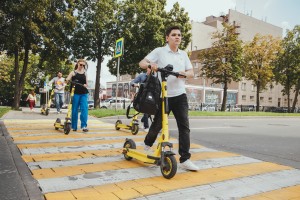 Репетиция экскурсии на электросамокатах «Из слободы в Cити»