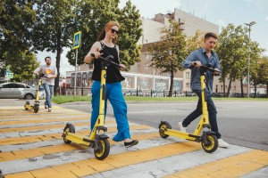 Репетиция экскурсии на электросамокатах «Из слободы в Cити»