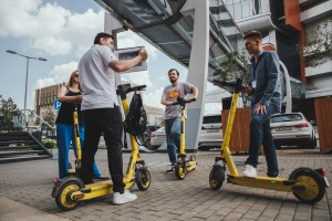 Репетиция экскурсии на электросамокатах «Из слободы в Cити»