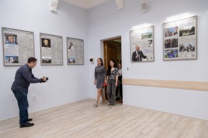 Открытие именной аудитории Геннадия Бурбулиса в УрФУ