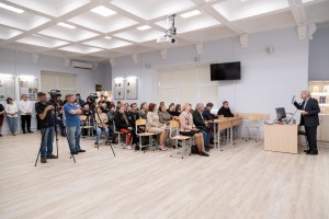 Открытие именной аудитории Геннадия Бурбулиса в УрФУ