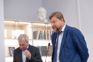 Открытие именной аудитории Геннадия Бурбулиса в УрФУ