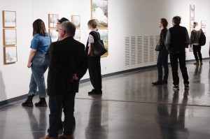 Открытие выставки Александра Гронского «Время и место»