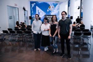 Константин Райх, Ольга Никулина, Юлия Воронова, Айрат Мифтяхов. Церемония награждения победителей конкурса пьес о 90-х «Зачем я это помню»-2024