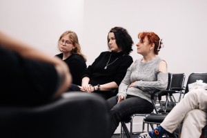 Паблик-ток «Репрезентация культуры глухих в современной драматургии и театре». Неделя глухих в Ельцин Центре. 2024 год