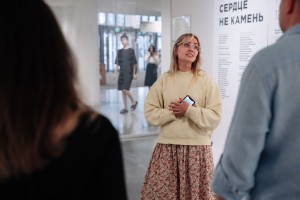 Проект «Сердце не камень» в Арт-галерее Ельцин Центра. Пресс-тур, дискуссии, медиации