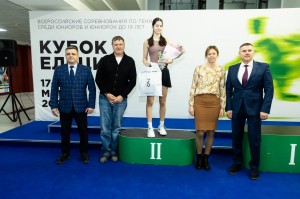 Победители Всероссийского теннисного турнира среди юношей и девушек до 19 лет «Кубок Ельцина»