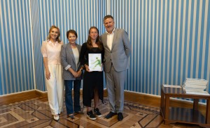 Вручение сертификатов теннисным стипендиатам в Ельцин Центре