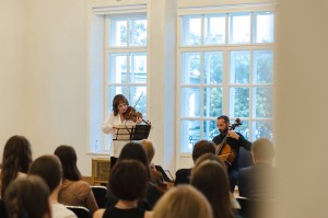 «Диалоги». Концерт Елены Ревич (скрипка) и Бориса Андрианова (виолончель)