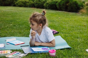 Ботанический скетчинг в Саду трав